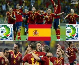 Puzzle Ισπανία Κύπελλο Συνομοσπονδιών FIFA 2013